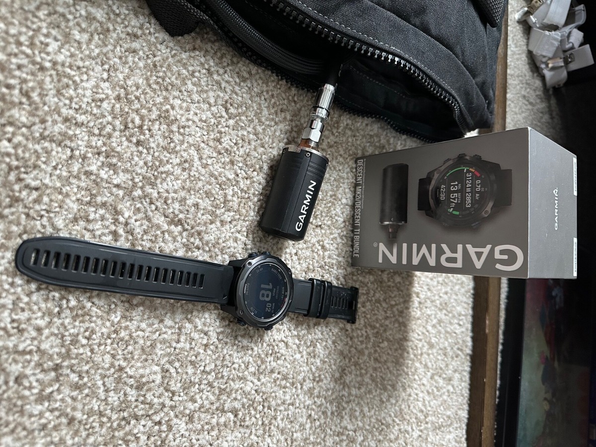 Garmin Descent Mk2i T1 Bundle Titanium Carbon Gray w/ Band | eBay