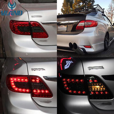 Outer Tail Light Assembly - Left Driver Side For 2011-2013 Toyota Corolla, DOT/SAE Certified