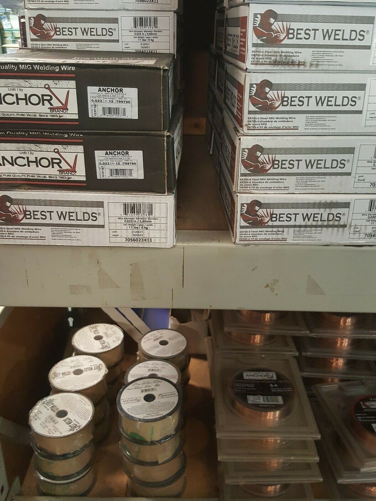 308L Stainless Steel MIG welding wire, 0.035 diameter, 2 2 pound