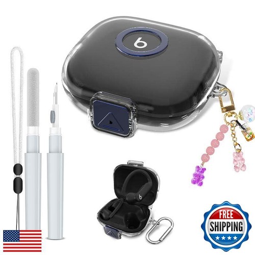 Compatible for Beats Powerbeats Pro 2 Case Cover with Secure Lock, Soft TPU S