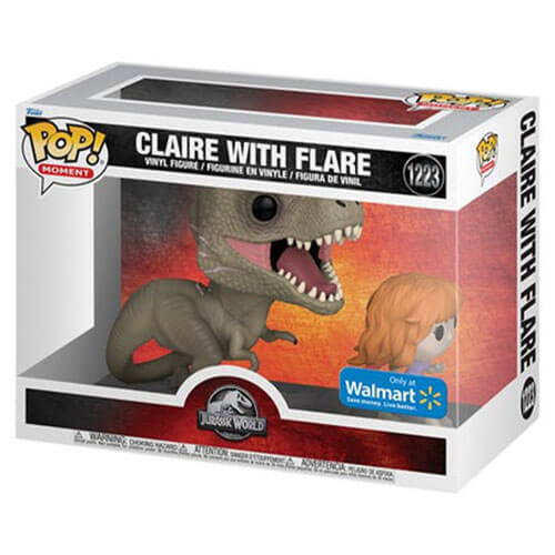 Jurassic World Claire with Flare US Exclusive Collectible Pop! Moment Figure - Picture 2 of 2