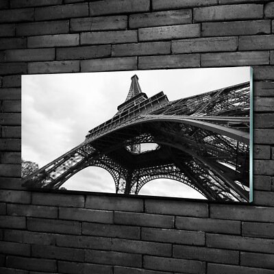 Wandbild aus Plexiglas  Druck auf Acryl 100x50 Eiffelturm Paris