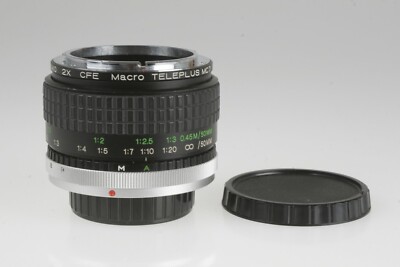 Kenko 2X CFE Macro Teleplus MC 7 für Canon/FD Macro bis 1:1 incl. Deckel