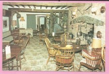 Smoke House Inn, Beck Row, Mildenhall, Suffolk postcard. Interior 3.