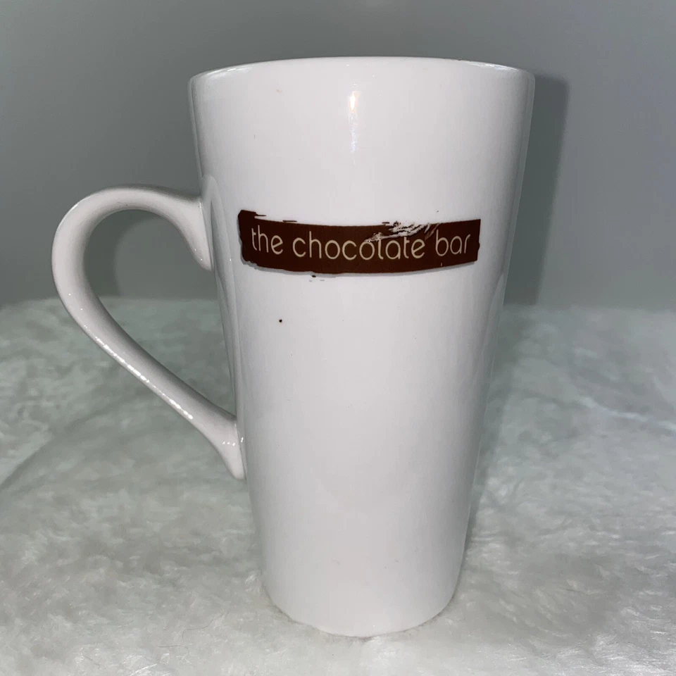 Bay Island Inc.The CHOCOLATE BAR Tall White Coffee Tea Mug Cup Foto 3 de 3