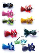 Cat Toy Wand Refill Minnow KatFly® Teaser Mini Clownfish Cat Teaser Set