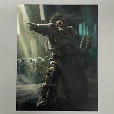 DARK ANGELS INTERROGATOR CHAPLAIN ART PICTURE POSTER WARHAMMER 40,000