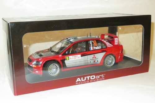 1/18 AUTOart Racing Mitsubishi Lancer WRC05 Rally Monte Carlo 2005 G.Panizzi - Foto 2 di 7