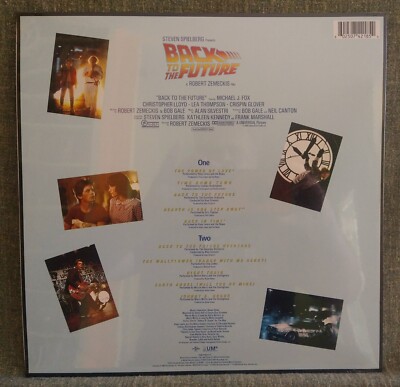 BACK TO THE FUTURE❤ SOUNDTRACK Orange Color Vinyl LP Exclusive