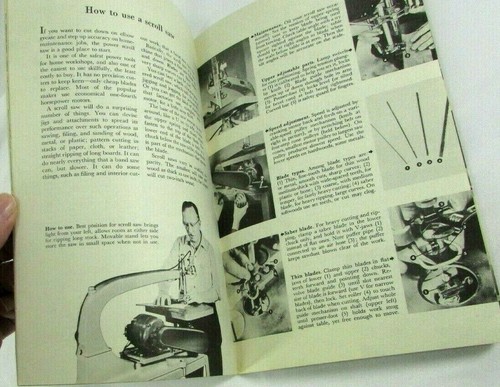 Bell Telephone Laboratories Tips On Using Power Tools Illustrated Booklet 1955 - Picture 5 of 7
