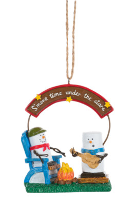 S'more  by Campfire S'more time under the stars ornament.