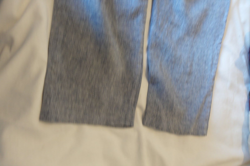 NEXT size 12R blue fine dogtooth check trousers zip clip fastener button decora - Picture 15 of 17
