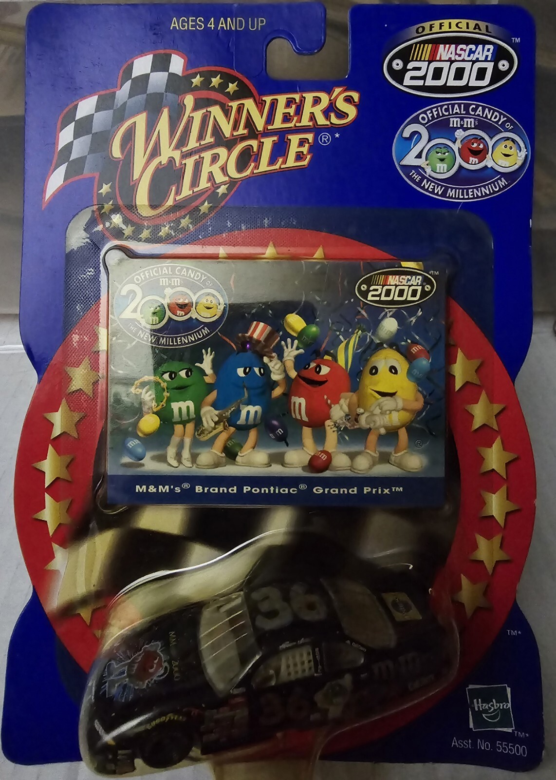 Ernie Irvan #36, 2000 Winners Circle 1/64 Diecast.