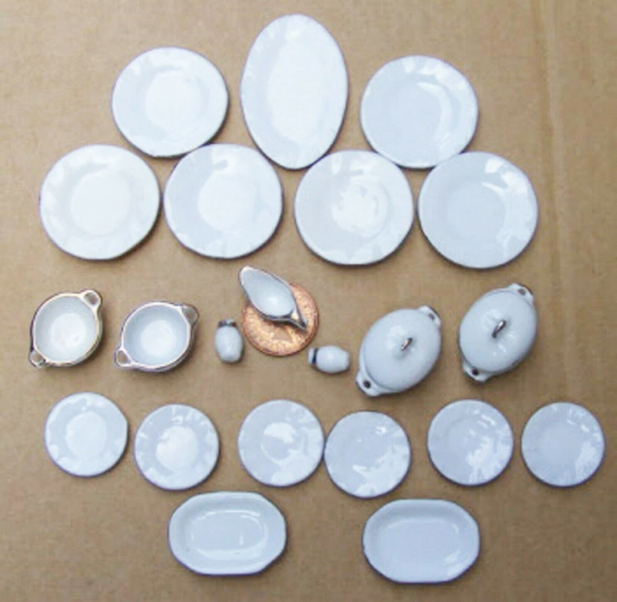 Dolls house dinner online set
