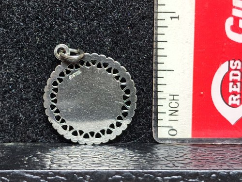 Ciondolo/pendente vintage Astrodome Houston Astros argento sterling MLB baseball - Foto 2 di 2