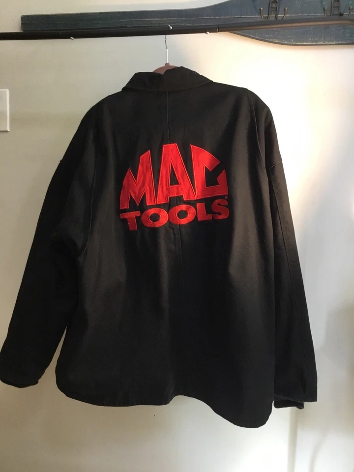 Casaco masculino XL Mac ferramenta colarinho com zíper interior pickets - Imagem 3 de 4