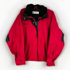 Columbia Bugaboo Jacket Womens XL Full Zip & Button Pink Sports Wear Company