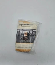 Rabbitgoo Dog Car Barrier Net 13.98" × 15.55" With Metal Hooks for Strength