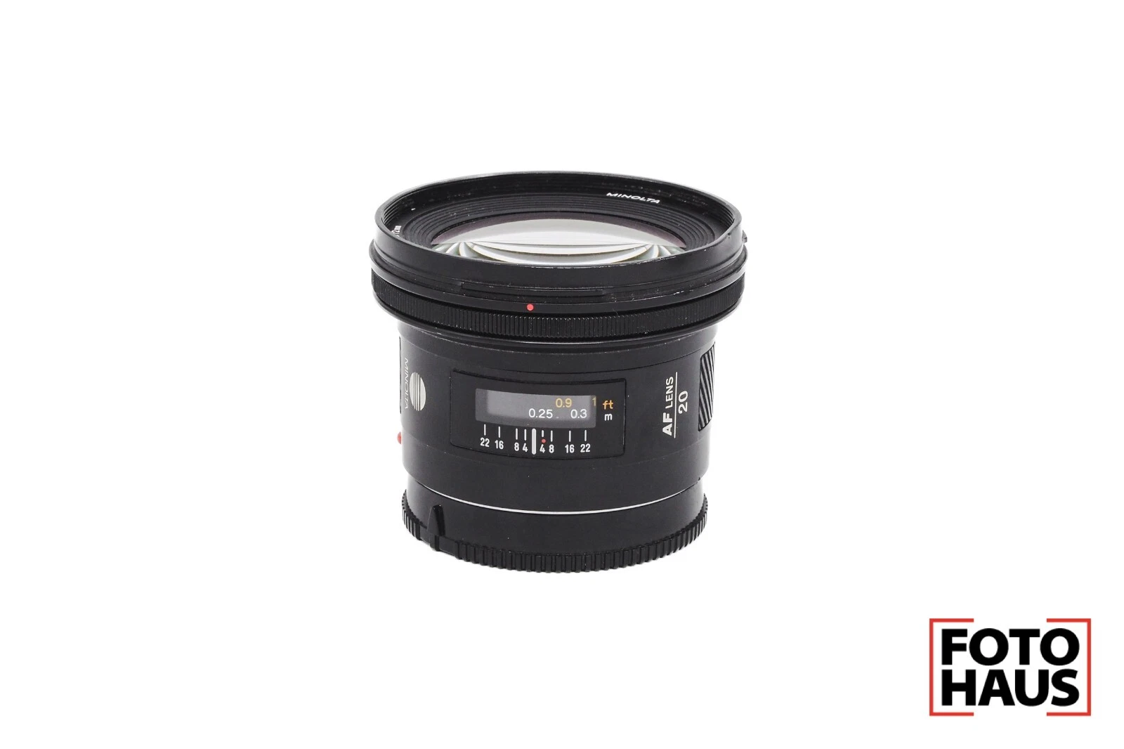 *AS-IS* Minolta AF 20mm f/2.8 Maxxum Dyanx Alpha sony - Foto 1 di 8
