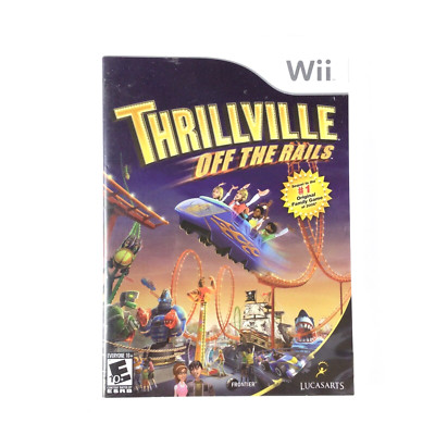 Thrillville: Off the Rails - Nintendo Wii Game - Complete With Manual *Tested*