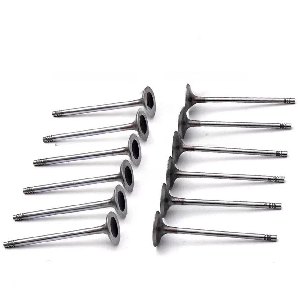 12x Válvulas de admisión y escape para BMW MINI Cooper One 318i X1 F30 F55 F56 1.5 B38A Foto 2 de 4