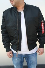 Alpha Industries Ma 1 Vf 59 Sage Green 01 Pilot Jacket Army Tt Cwu 2xl For Sale Online Ebay