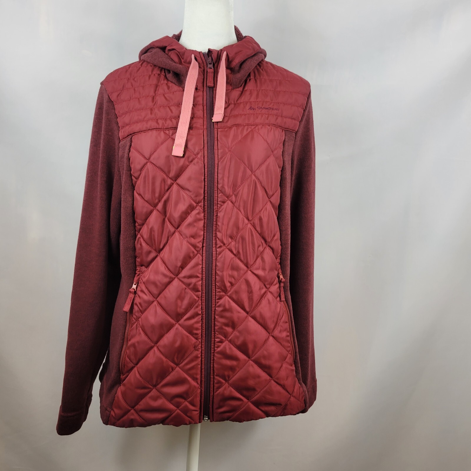 Decathlon Quechua Puffer Vest Hybrid Jacket Womens Si… Gem