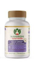 1 packs X Maharishi Ayurveda Glucomap 60 Tabs FREE SHIPPING
