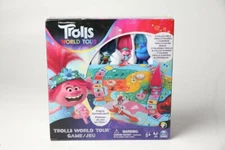 Trolls World Tour Board Game 4 Collectible Figures By Spin Master Free Shipping