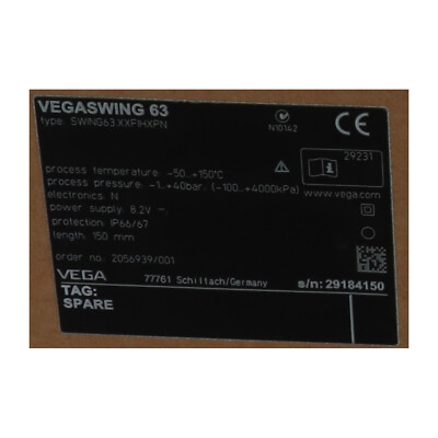 Vega SWING64.XXFIHXPN New NFP | eBay UK