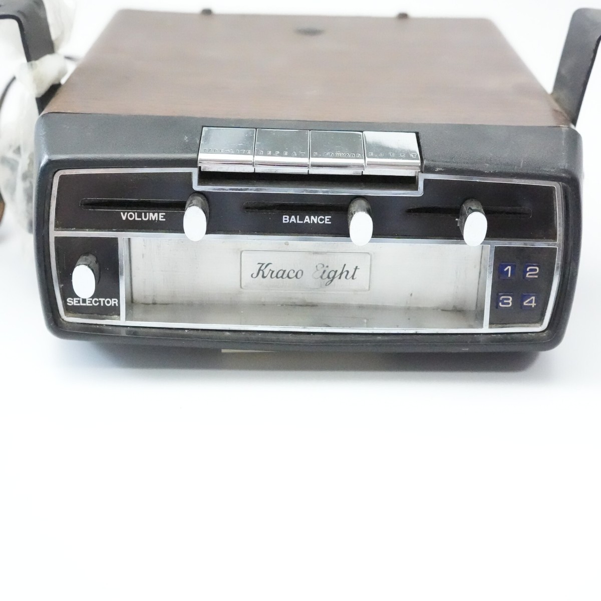Vintage Kraco KS-890 Stereo Eight 8-Track Cassette Player/Deck w