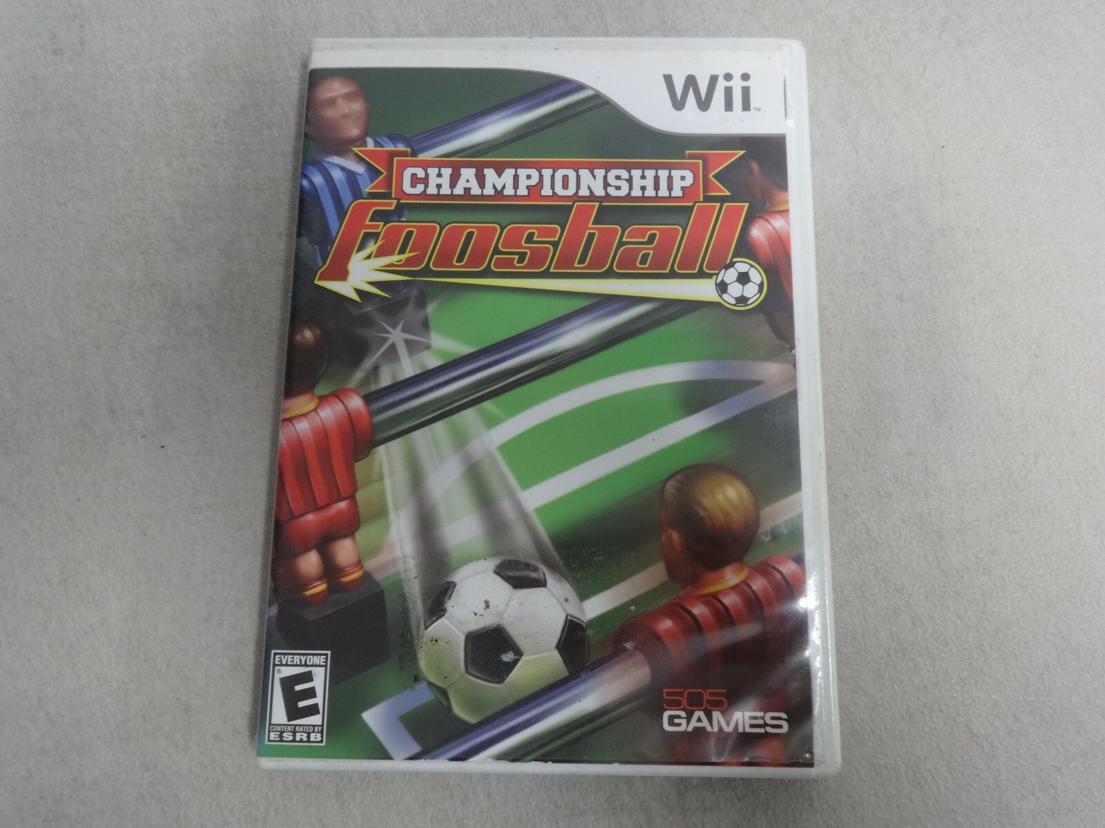 Championship Foosball Nintendo Wii Game Complete Free Ship eBay