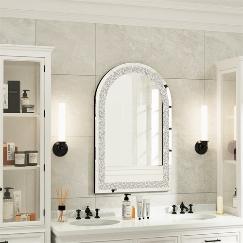 Multi Shaped Glass Wall Mirrors Decor HD Sliver Mirror Gorgeous Accent Mirror - Picture 11 of 58