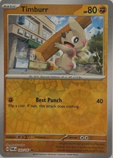 timburr pokemon card value Pokemon Trading Card Game Transformation Mask Illustration Rare Timburr #109 [JAPANESE]