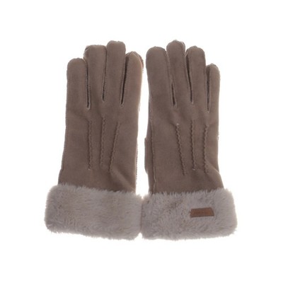 Barts, Handschuhe, Größe: S/M, Yukon Gloves Women, Polyester, Beige, Damen #XE6