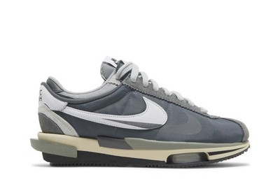 Nike sacai x Zoom Cortez SP Iron Grey DQ0581-001 Available Now