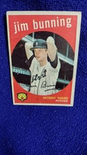 1959 Topps Jim Bunning #149,  Fair