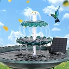 Solar Fountain, Water Feature Decoration, 6.5W Solar Fountain Pump, IPX8 Solar