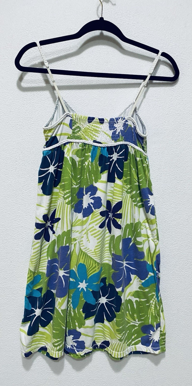 Aeropostale Sundress Womens Medium Tropical Floral Babydoll Mini Y2K Boho