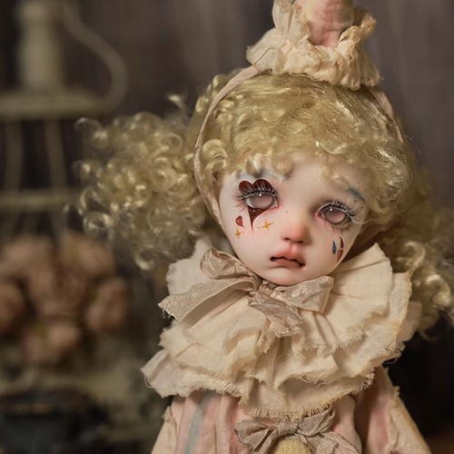 1/6 BJD Joint Doll Sekino Sad Circus Clown Puppe Holiday Gifts Toy FULL SET - Bild 2 von 11