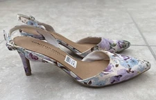 New NWT Christian Siriano for Payless Kitten Heels Shoes Floral Sz 7.5 Preppy