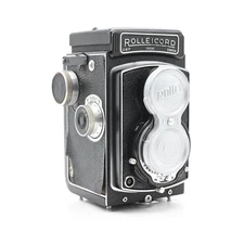 Rollei Rolleicord V TLR Film Camera w/75mm f3.5 Xenar Lens #296