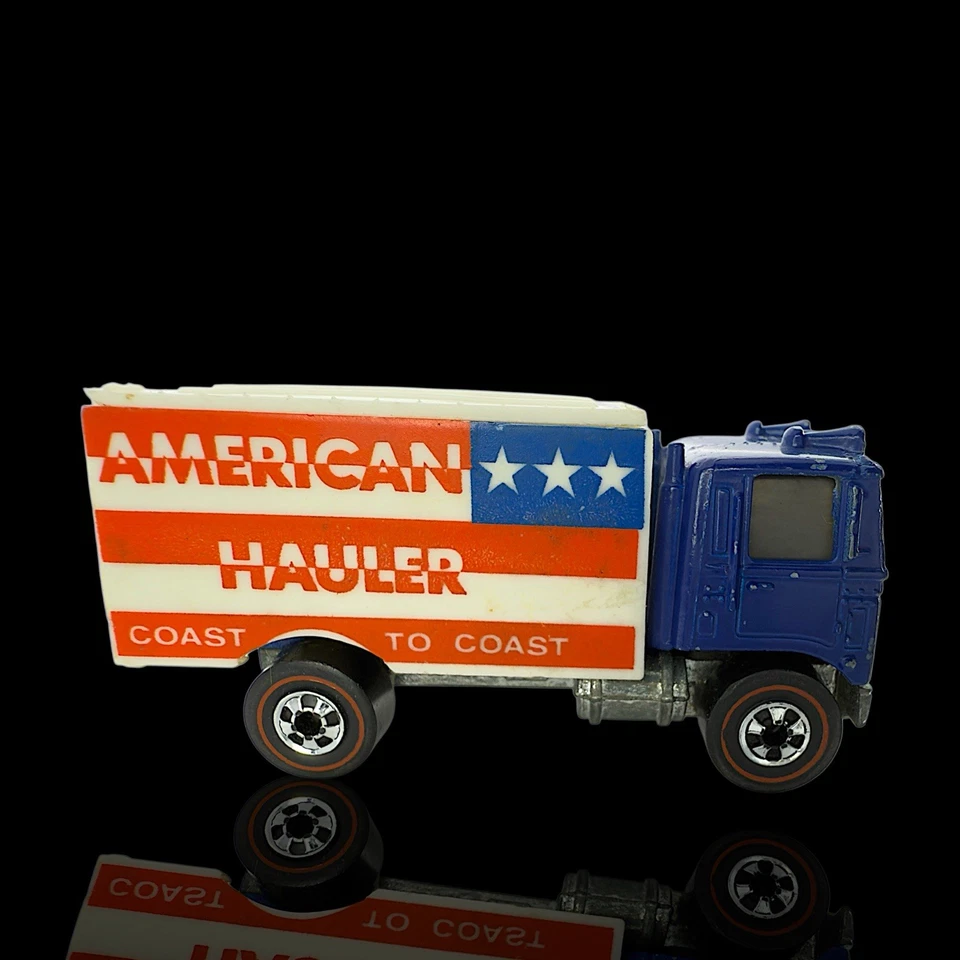 American Hauler 1976 Hot Wheels ~ Blue Flying Colors ~ Red Line Foto 2 de 4