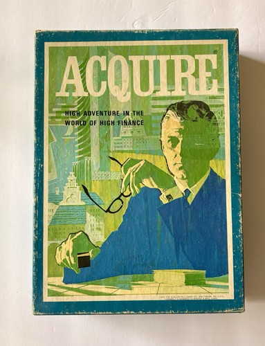 Vintage 1976 Acquire Game. *complete set*