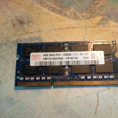 Hynix 1x4GB 2Rx8 PC3-12800S -11-12-F3