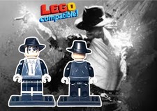 🎤NEW Pack Michael Jackson 5 King Of Pop Fits Lego Minifigure FIGURE TOY FIGUREs