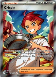 Crispin 164/142 Stellar Crown Ultra Rare Holo Full Art