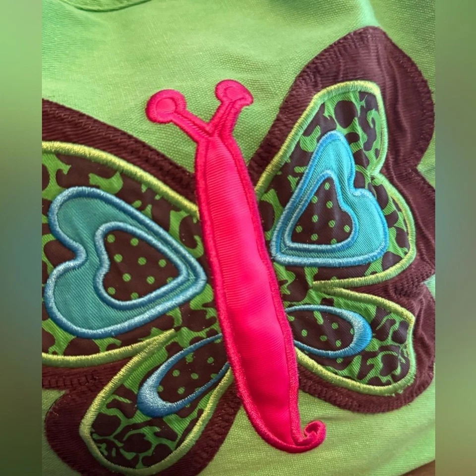 Bolso de Mano Mud Pie Verde Mariposa Interior Lunares Foto 3 de 4