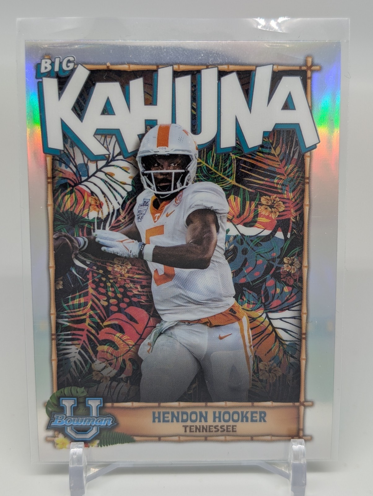 2022 Bowman University Chrome - The Big Kahuna Hendon Hooker #TBK-24