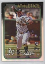 2024 Topps Update Rainbow Foil Brett Harris #US199 05k6